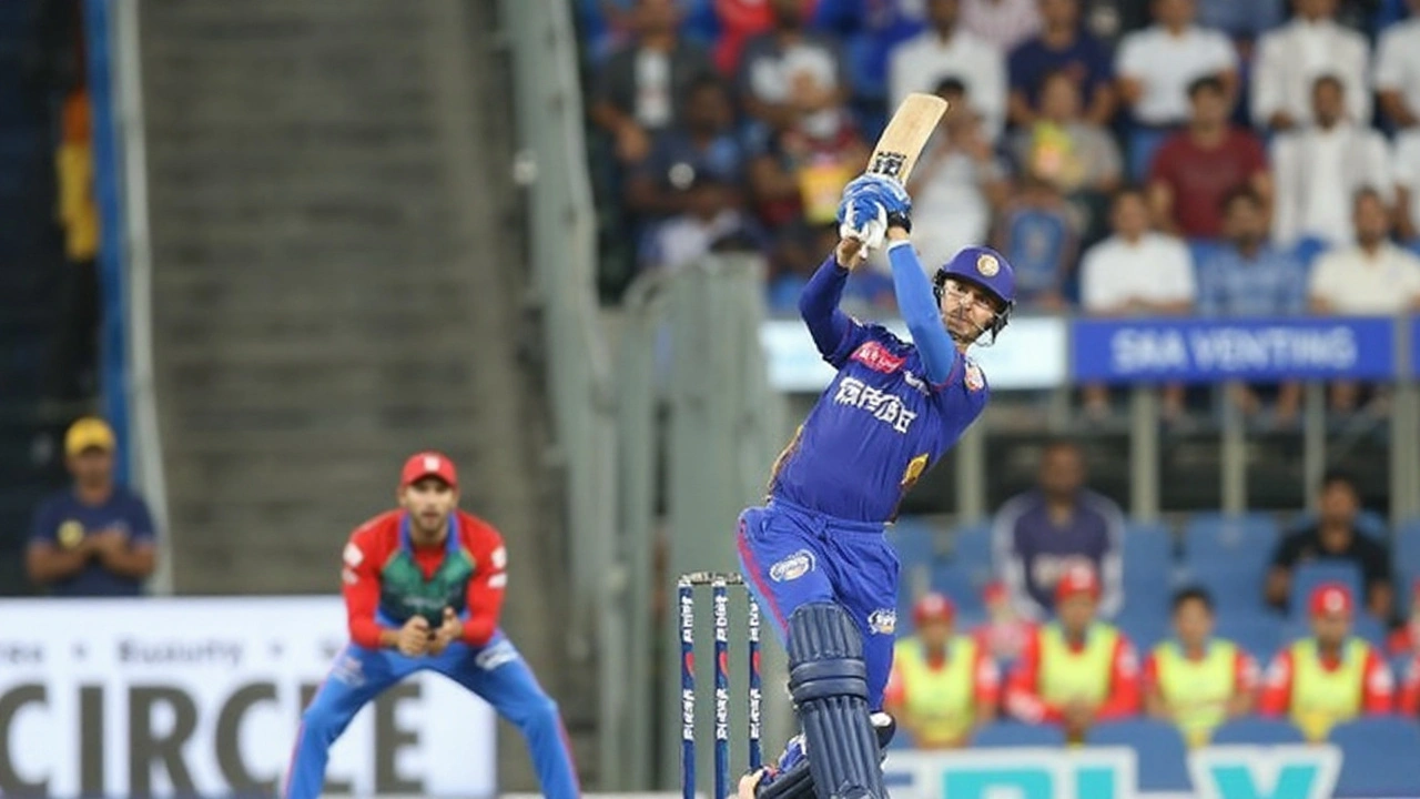 Ryan Rickelton के दो लगातार छक्के: IPL 2025 में वानखेड़े पर MI-DC मुकाबले की तस्वीर बदली