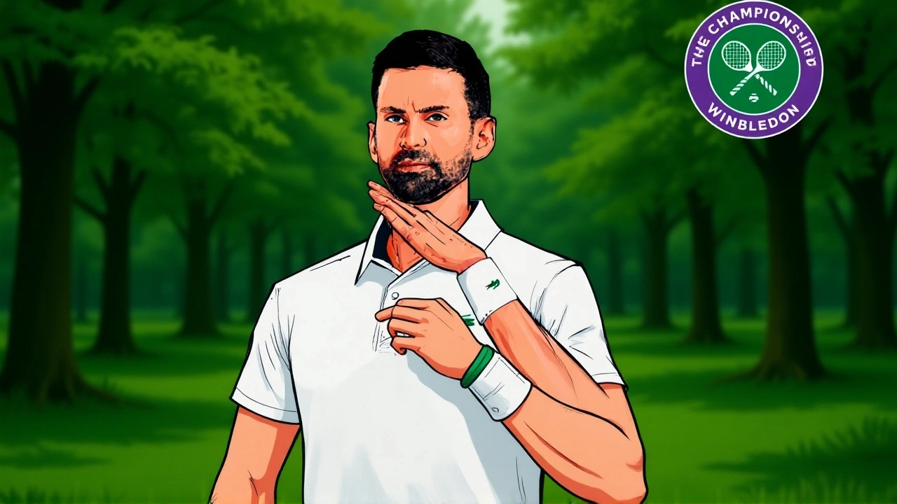 विंबलडन ने इंस्टाग्राम पर दिखाया Novak Djokovic का Pushpa‑स्टाइल अवतार, 2025 टॉर्नामेंट पहले